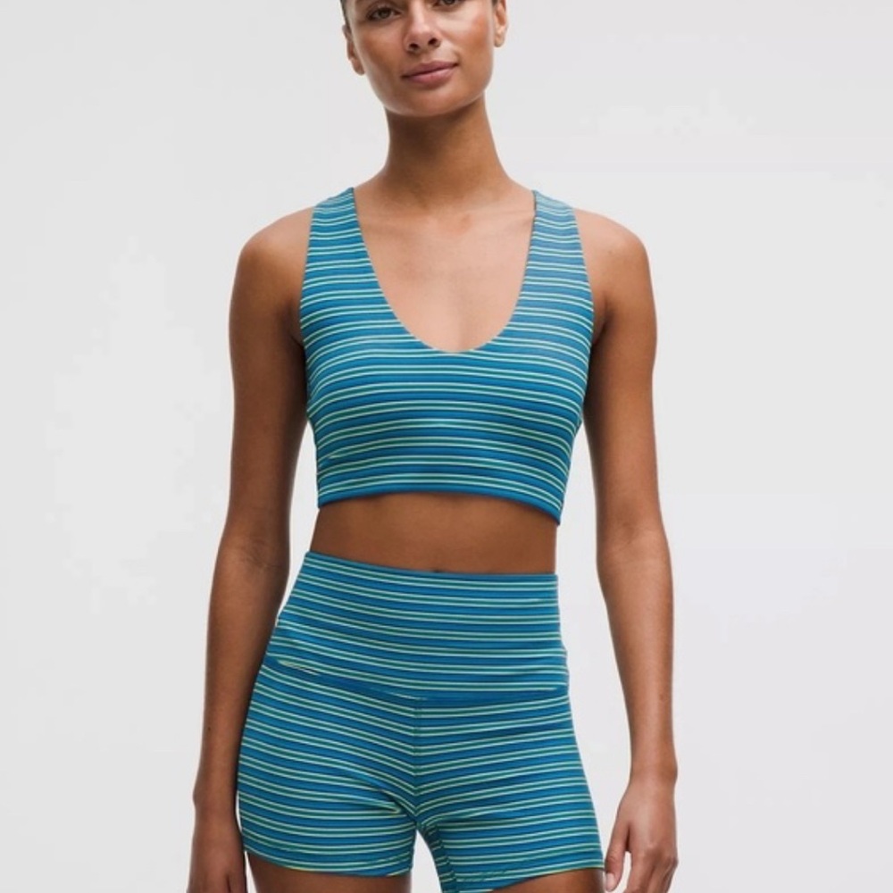 NWT Lululemon Bend This Scoop and Cross Bra